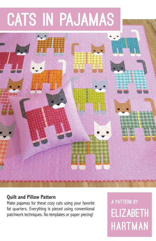 Cats in Pyjamas Quilt Pattern