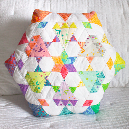 Diamond Dust Pillow Pattern and Paper Pieces