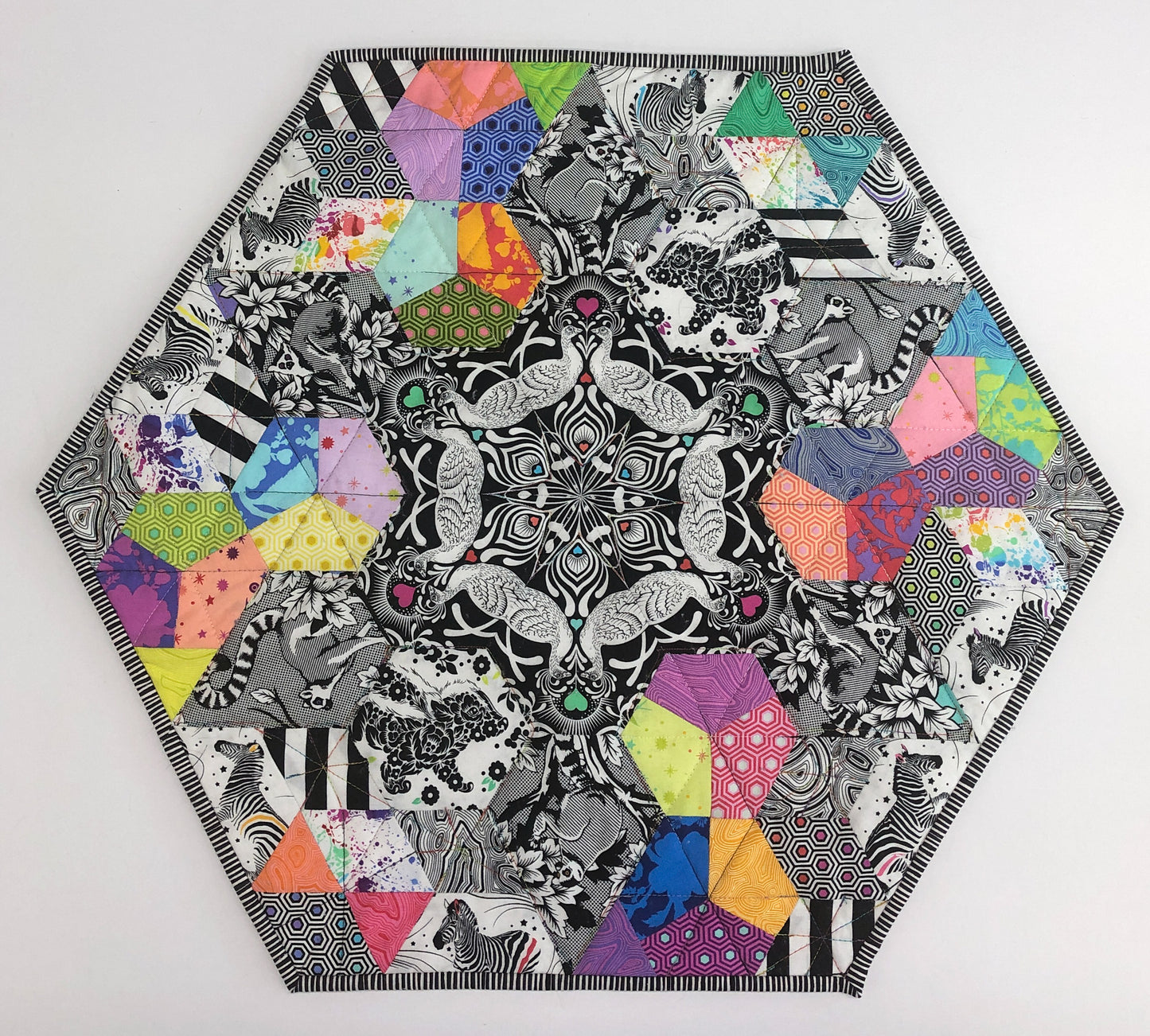 Wicked Hex Mini Quilt Pattern & Paper Pieces