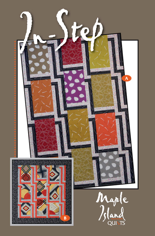 In-Step Quilt Pattern Quilt Pattern - Trapunto