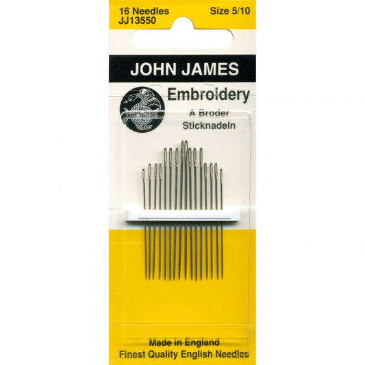 John James | Embroidery Needles