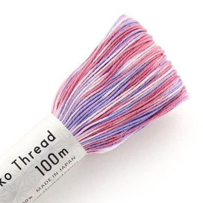 Sashiko Thread Variegated - 100m Skeins