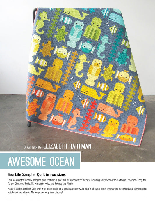 Awesome Ocean Quilt Pattern