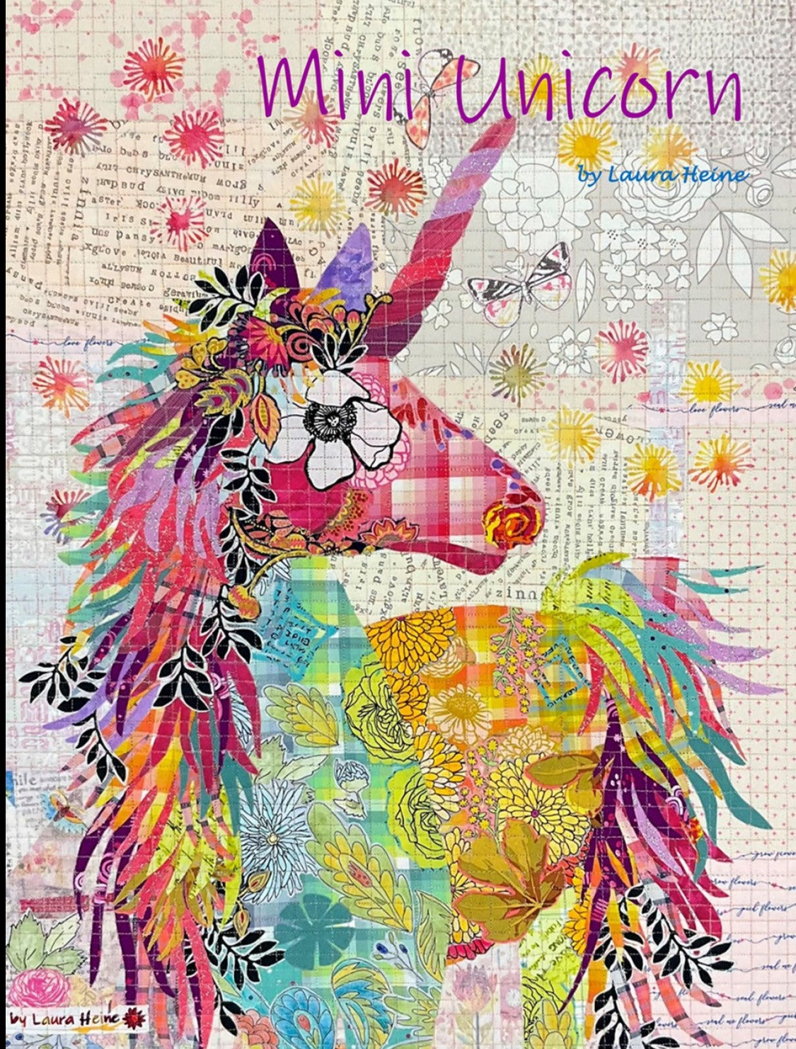 Mini Unicorn Quilt Pattern
