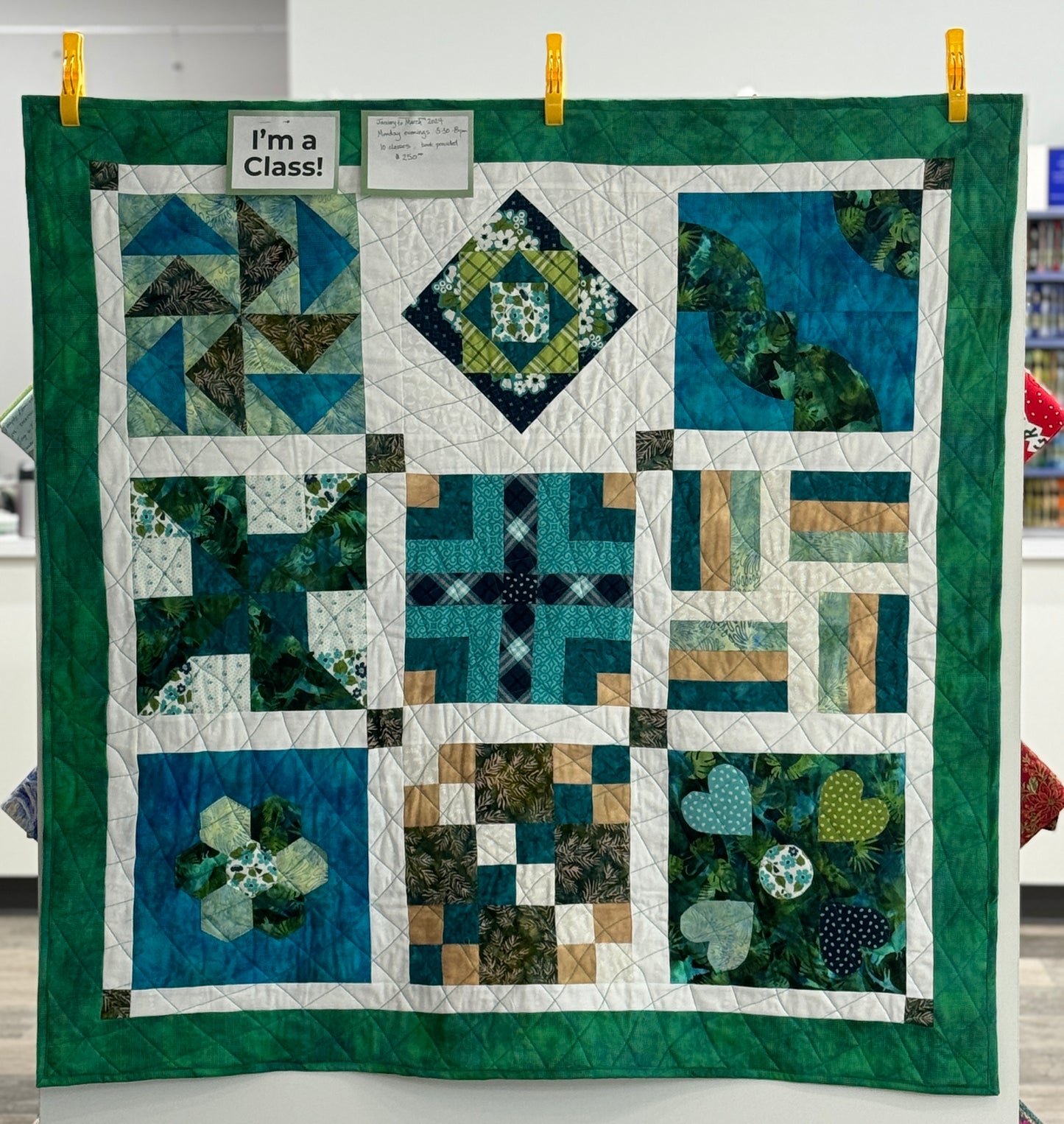 All Things Quilting Class