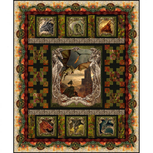 Dragons - The Ancients Quilt Kit
