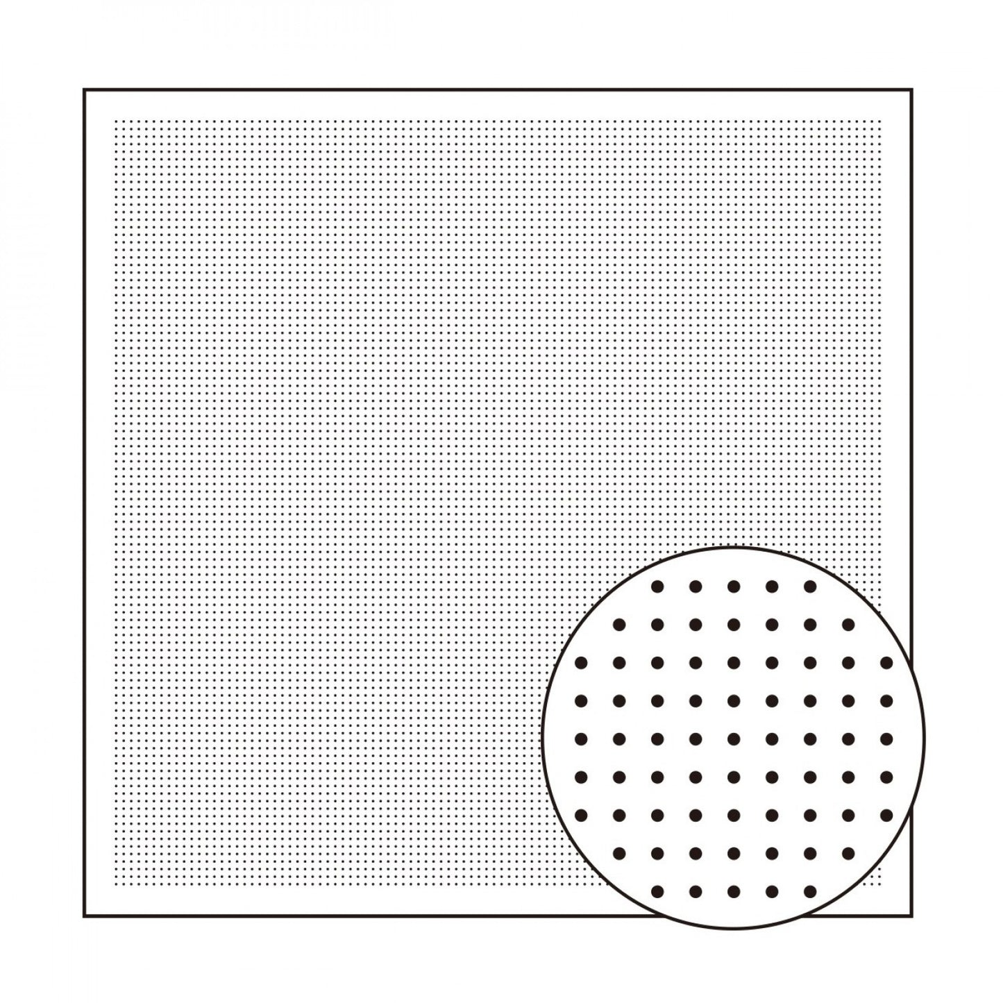Sashiko Sampler | 3mm Dot Grid