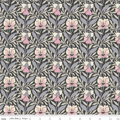 Hesketh House - Harriet's Pansy POS Fabric - Trapunto