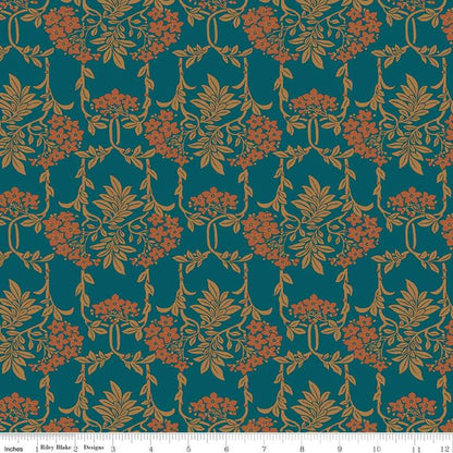 Hesketh House - Nouveau Mayflower POS Fabric - Trapunto
