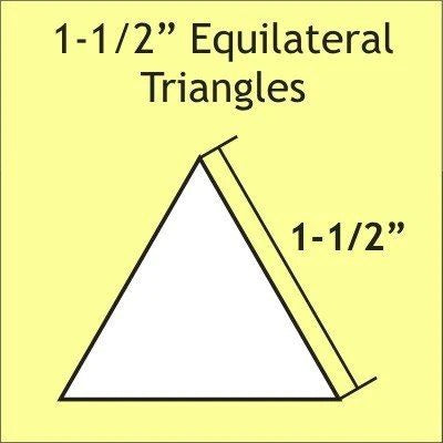 Equilateral Triangle - 1 1/2"