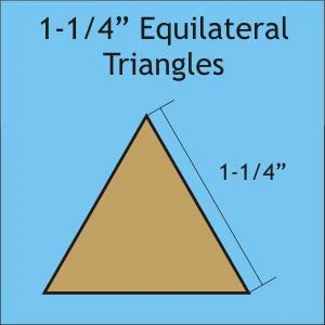 Equilateral Triangle - 1 1/4"