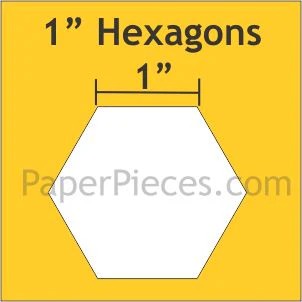 Hexagon - 1"