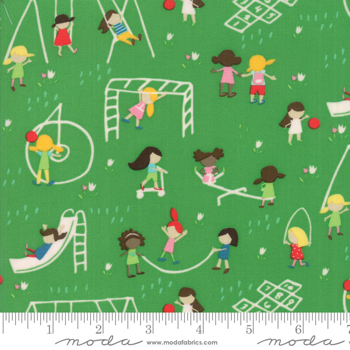 Best Friends Forever - Playground POS Fabric - Trapunto