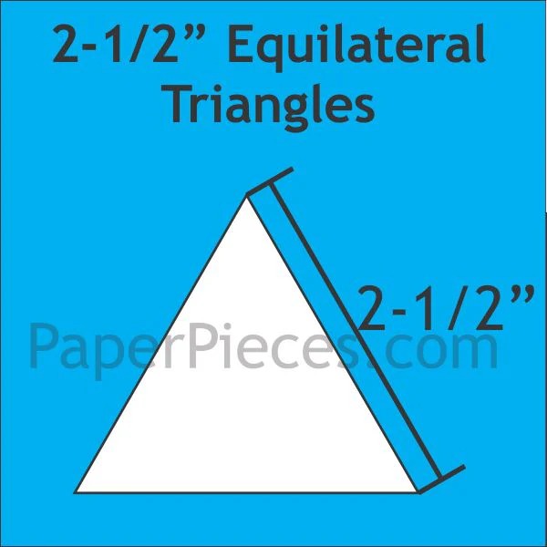 Equilateral Triangle - 2 1/2"