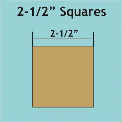Square - 2 1/2"