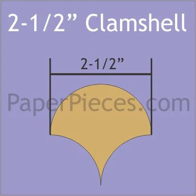 Clamshell - 2 1/2"
