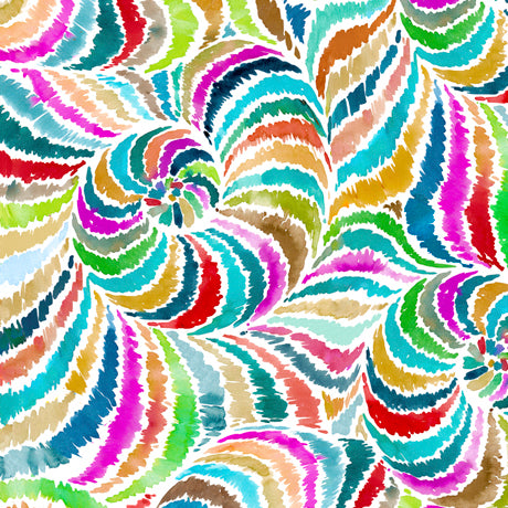 In the Groove - Swirl POS Fabric - Trapunto
