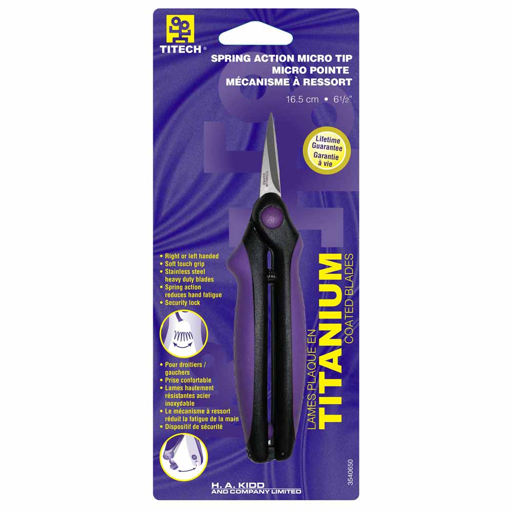 Titech Spring Action Micro Tip Snips