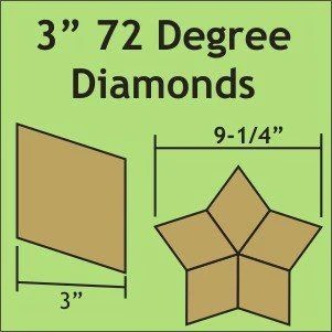 72 Degree Diamond - 3"