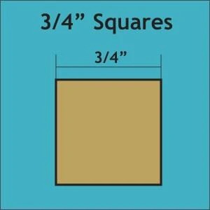 Square - 3/4"