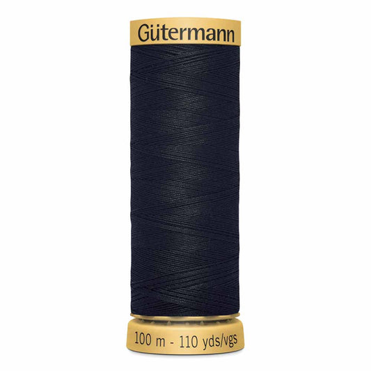 Gutermann Cotton 100m 50wt  - 1001 - 6340
