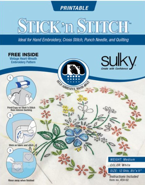 Sulky Stick n' Stitch
