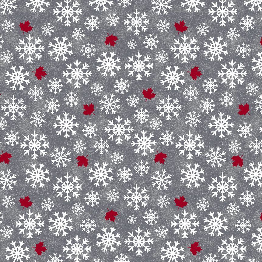 Canadian Christmas - Snowflakes