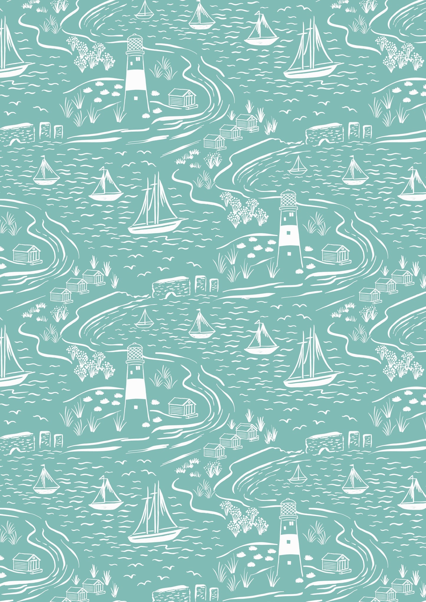 From Old Harry Rocks POS Fabric - Trapunto