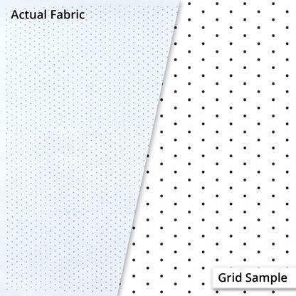 Sashiko Pre-Printed Sampler - Diagonal Dot Grid