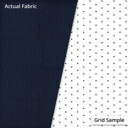 Sashiko Pre-Printed Sampler - Diagonal Dot Grid