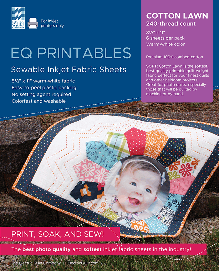 EQ Printable Fabric Sheets