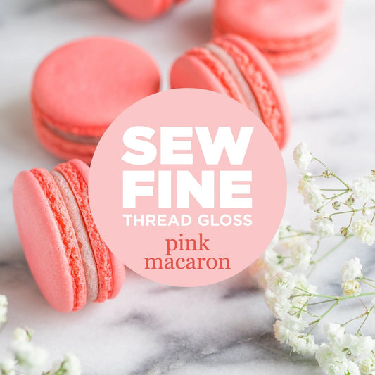 Sew Fine Thread Gloss | Pink Macaron