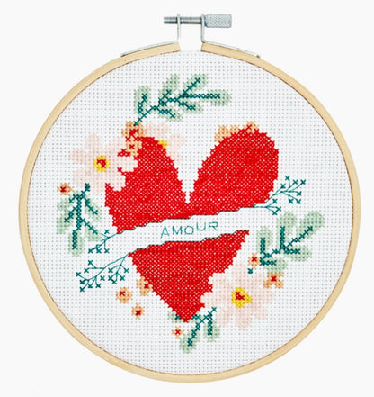 DMC Cross Stitch Kit | Heart