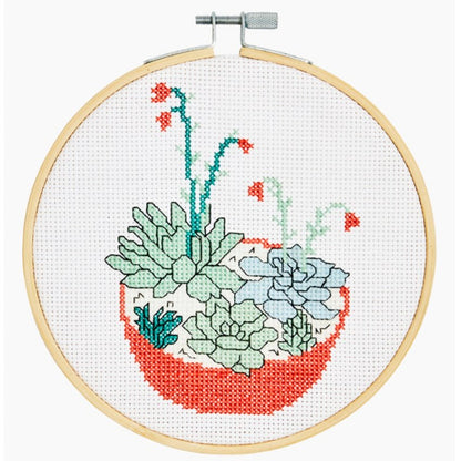 DMC Cross Stitch Kit | Succulents