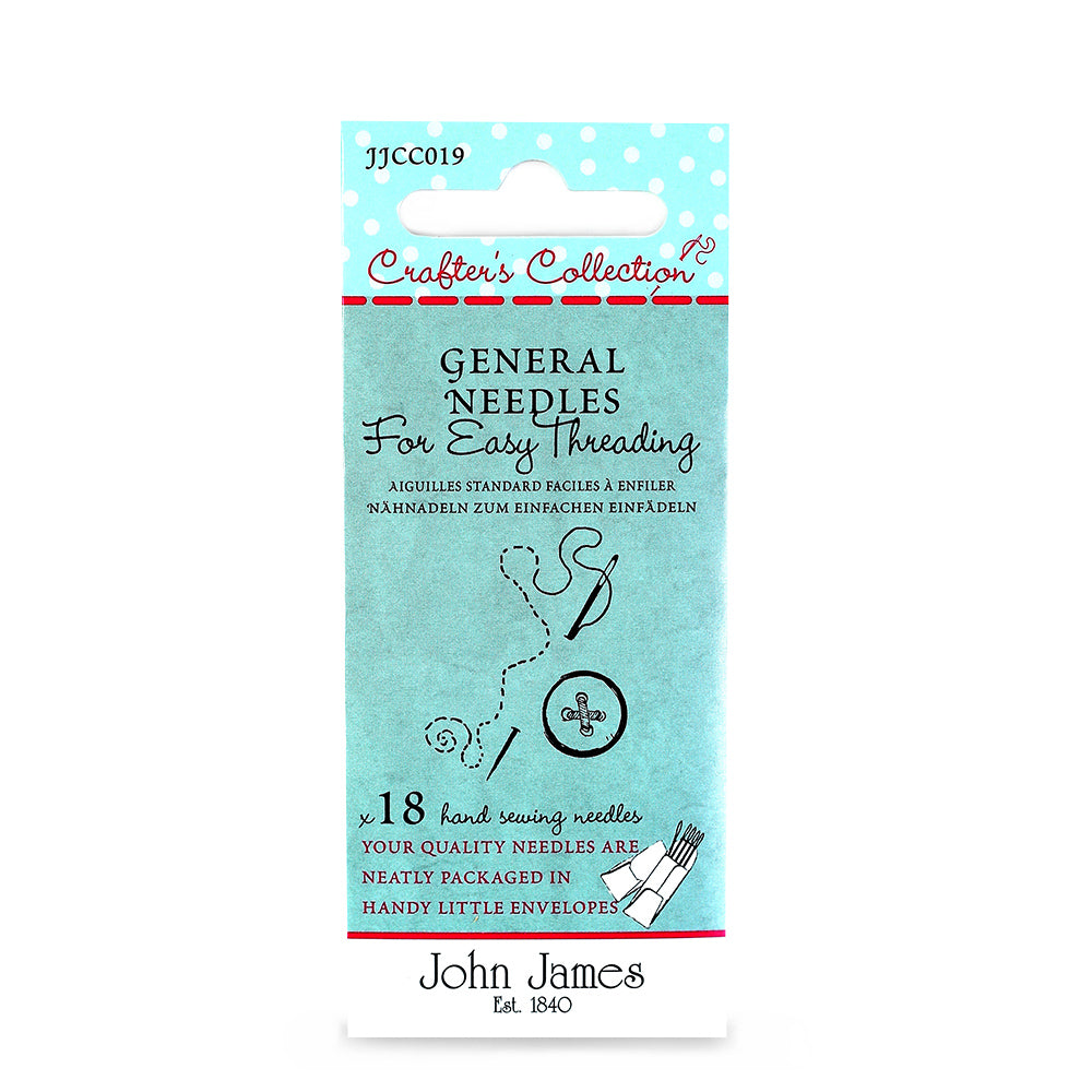 John James General Easy Threading Needles Needles - Trapunto