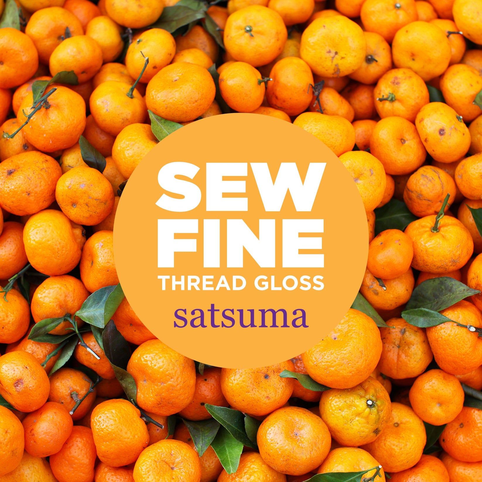Sew Fine Thread Gloss Satsuma Trapunto